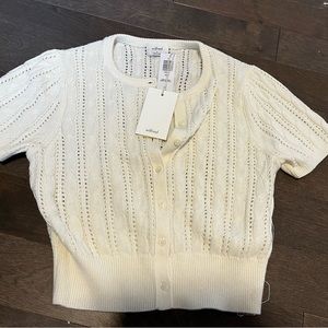 Wilfred Fet Cardigan NWT, light birch, size s